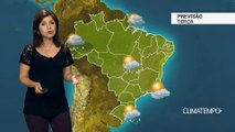 Previsão Brasil – Muito calor e mais temporais