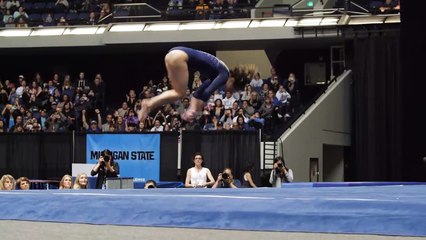 Le numéro de cette gymnaste américaine est impressionnant ! Future Olympique !