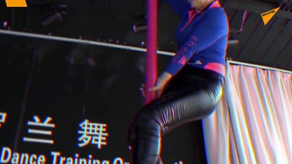 73 yaşında direk dansı yapıyor