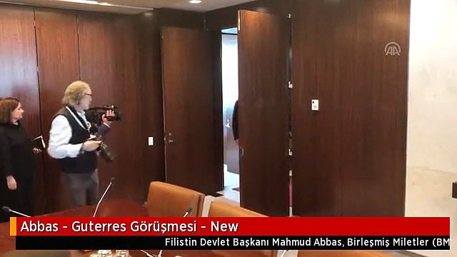 Abbas - Guterres Görüşmesi - New