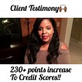 Credit Score Increased 320  points in 3 months