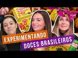 Gringos provando mais doces brasileiros - All That Jess#73