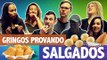 Gringos Provando Salgados Brasileiros - E-DublinTV