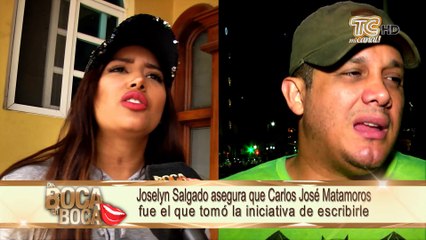Joselyn Salgado dice que no sabe por qué Carlos José miente, asegura que él si la llamo