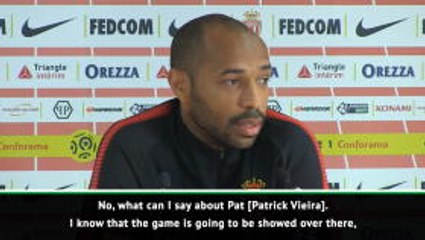 Henry says Vieira will be the enemy for 90 minutes
