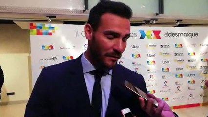 Saúl Craviotto, en la Gala de los Premios DEX
