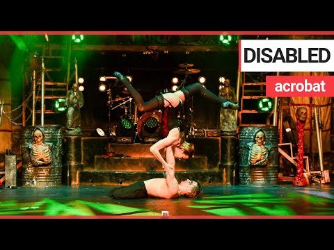 Disabled acrobat defies odds to perform stunts despite having no legs | SWNS TV