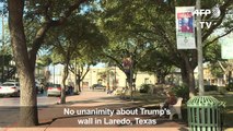 Mixed feelings over Trump's wall in Texan border city