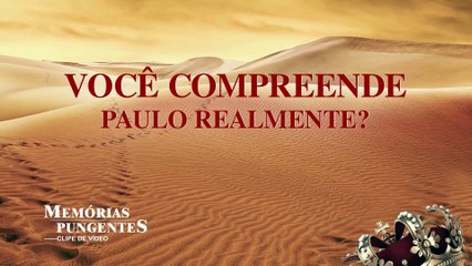 Filme evangélico "Memórias pungentes" Trecho 3 – Você compreende Paulo realmente?