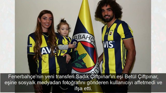 Fenerbahçe'nin yeni yengesi, eşine DM'den yürüyen kadını ifşa etti