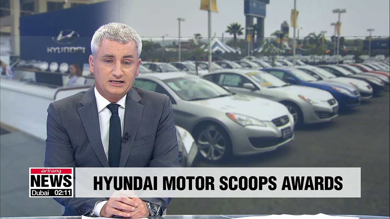 Hyundai Motor scoops two major awards at Detroit Auto Show