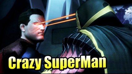 Injustice Gods Among Us {PS3 Remastered} #12 — Crazy SuperMan vs Batman