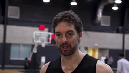 Pau Gasol - Shootaround  1/14