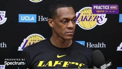 Practice Report: Rajon Rondo (1/14/19)