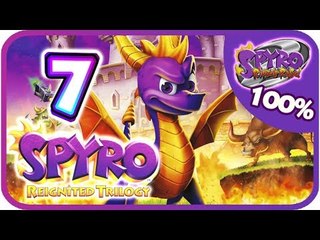 Spyro Reignited Trilogy  100%  Spyro 2 Walkthrough Part 7 (PS4, XB1) Winter Tundra Part 1