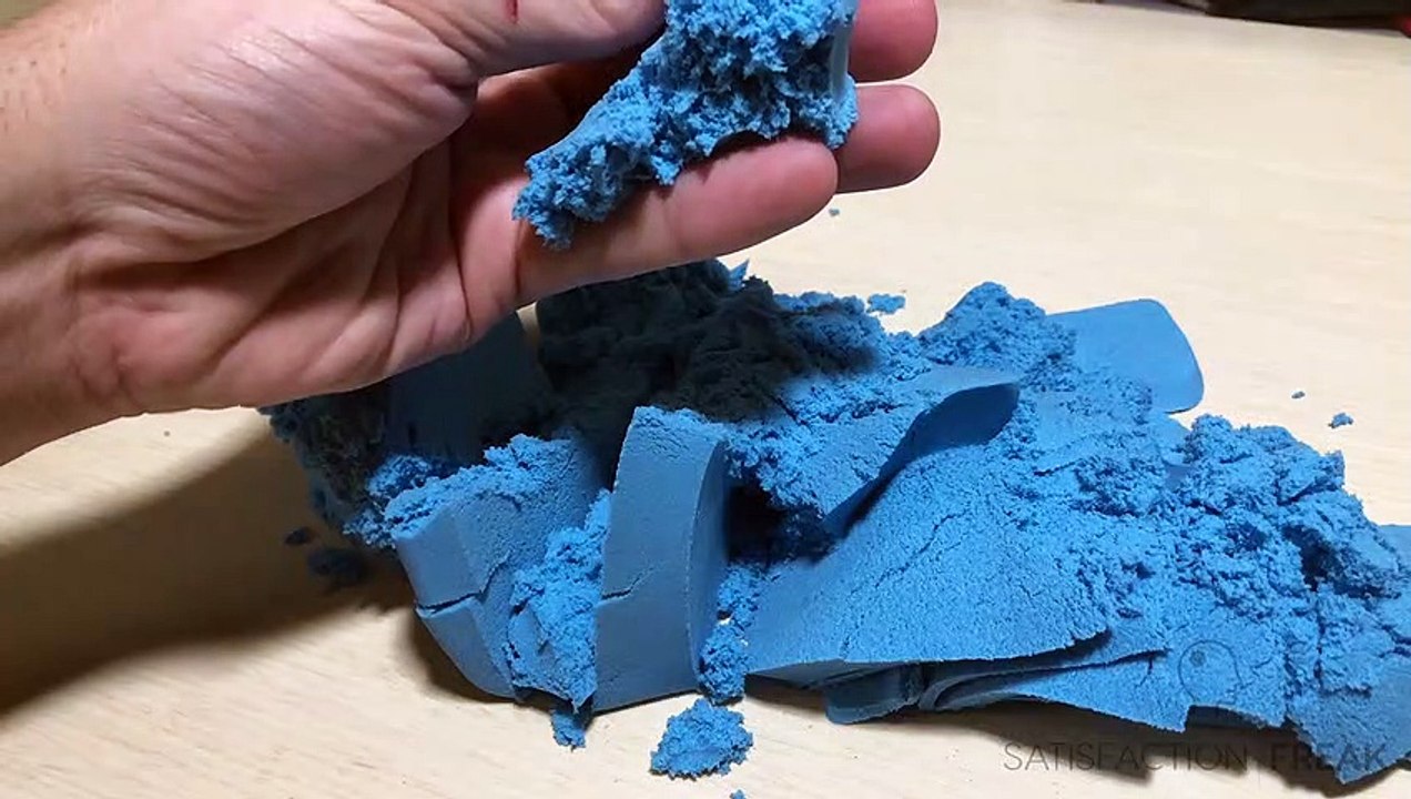 Compilation of Extremely Satisfying crushing of Kinetic Sand | Relax | ASMR | 9
