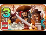 LEGO Pirates of the Caribbean Walkthrough Part 3 (PS3, X360, Wii) Black Pearl - No Commentary
