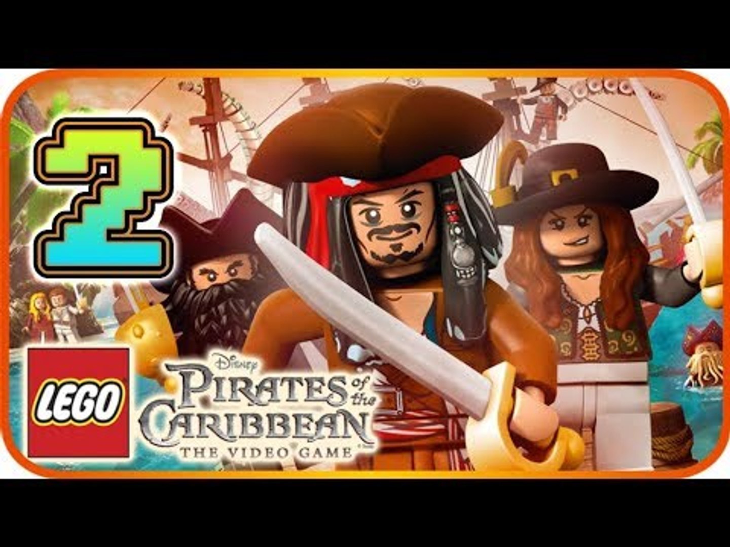 LEGO Pirates of the Caribbean Walkthrough Part 2 (PS3, X360, Wii) Tortuga -  No Commentary - video Dailymotion