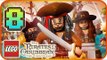 LEGO Pirates of the Caribbean Walkthrough Part 8 (PS3, X360, Wii) Dutchman's Secret - No Commentary