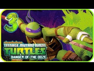Teenage Mutant Ninja Turtles: Danger of the Ooze Walkthrough Part 3 (PS3, X360)