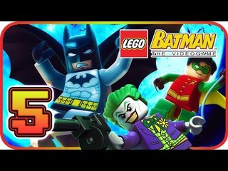 LEGO Batman: The Videogame Walkthrough Part 5 (PS3, PS2, Wii, X360) 5: The Face-Off