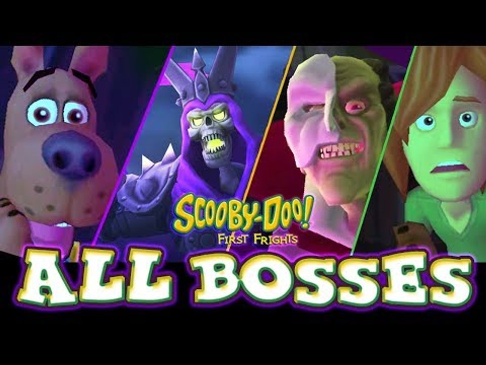 Scooby-Doo! First Frights All Bosses | Final Boss + All Villains + Ending (Wii, PS2)