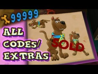 Scooby-Doo! First Frights All Codes + Extras (PS2, Wii)