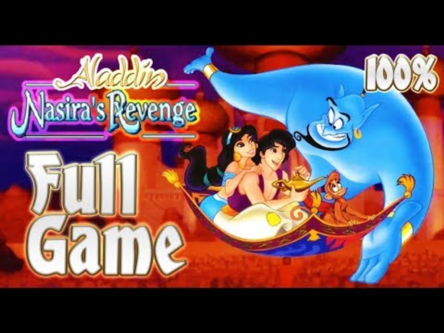 Disney's Aladdin in Nasira's Revenge Full Movie 100% game Walkthrough  Longplay (PS1) - video Dailymotion