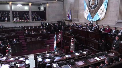 Presidente guatemalteco pide unidad tras cierre de misión de ONU