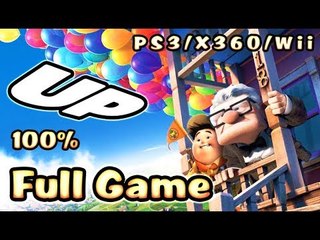 Disney Pixar's UP Full Movie Game Walkthrough 100% Longplay (PS3, X360, Wii)