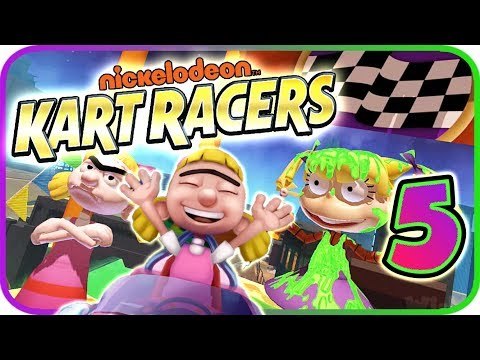 Nickelodeon Kart Racers Game Part 5 (PS4, XB1, Switch) Angelica - Sewer Cup