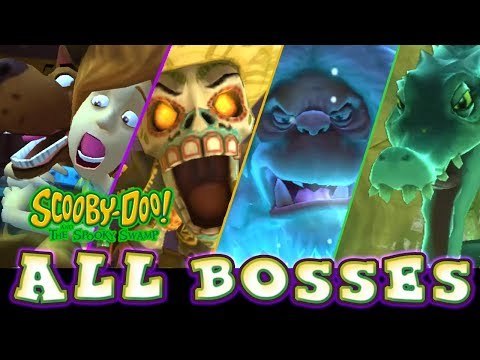 Scooby-Doo! and the Spooky Swamp All Bosses | Final Boss + All Villains + Ending (Wii, PS2)