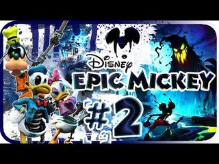 Disney Epic Mickey Walkthrough Part 2 (Wii) Asia Boat Ride [No Commentary]