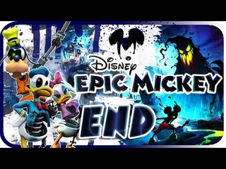 Disney Epic Mickey Walkthrough Part 16 (Wii) Final Battle (Phantom Blot) + Good Ending