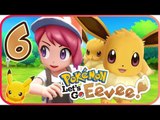 Pokemon: Let's Go, Eevee! Walkthrough Part 6 - No Commentary (Nintendo Switch)