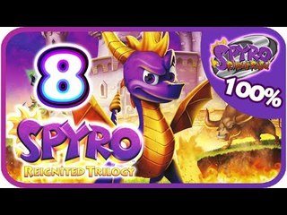 Spyro Reignited Trilogy  100%  Spyro 2 Walkthrough Part 8 (PS4, XB1) Winter Tundra Part 2 + Boss