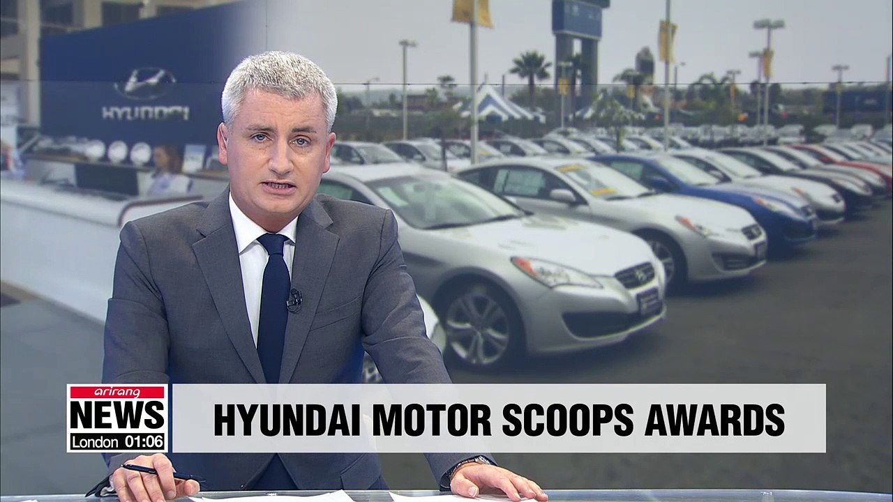 Hyundai Motor scoops two major awards at Detroit Auto Show