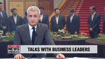 President Moon to hold frank business discussions with heads of conglomerates at Blue House