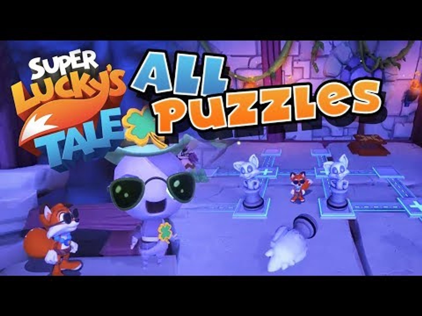 Super Lucky S Tale All Sliding Puzzles Including Gilly Island Pc Xb1 Video Dailymotion