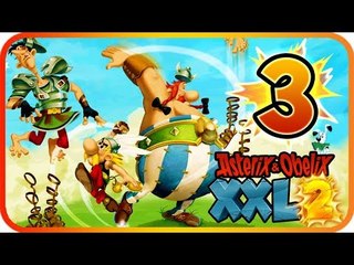 Asterix & Obelix XXL 2 Walkthrough Part 3 Remaster (PS4, XB1, PC, Switch) Boss + Lutetia (2nd part)