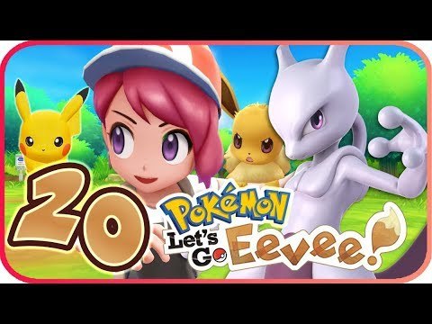 Pokemon Lets Go Eevee Walkthrough Part 20 Post Game Catching Mewtwo Nintendo Switch
