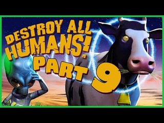 Destroy All Humans! Walkthrough Part 9 (PS4, PS2, XBOX) No Commentary
