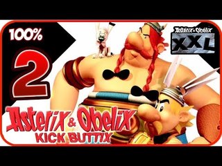 Asterix & Obelix XXL / Kick Buttix Walkthrough Part 2 (PC, PS2, Gamecube) 100% - Normandy (1/2)