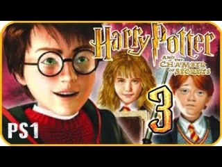 Harry Potter and the Chamber of Secrets Walkthrough Part 3 (PS1) No Commentary