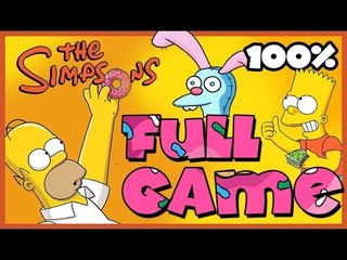 The Simpsons FULL Movie Game 100% walkthrough Longplay (X360, PS3, PS2, Wii, PSP)