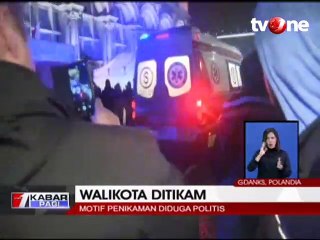 Walikota Polandia Tewas Ditikam di Atas Panggung