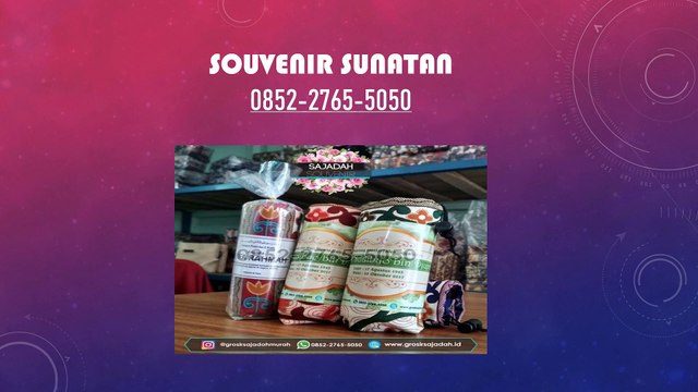 SOUVENIR SUNATAN | 0852-2765-5050