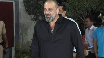 Sanjay Dutt attends 'Thackeray' promotional event
