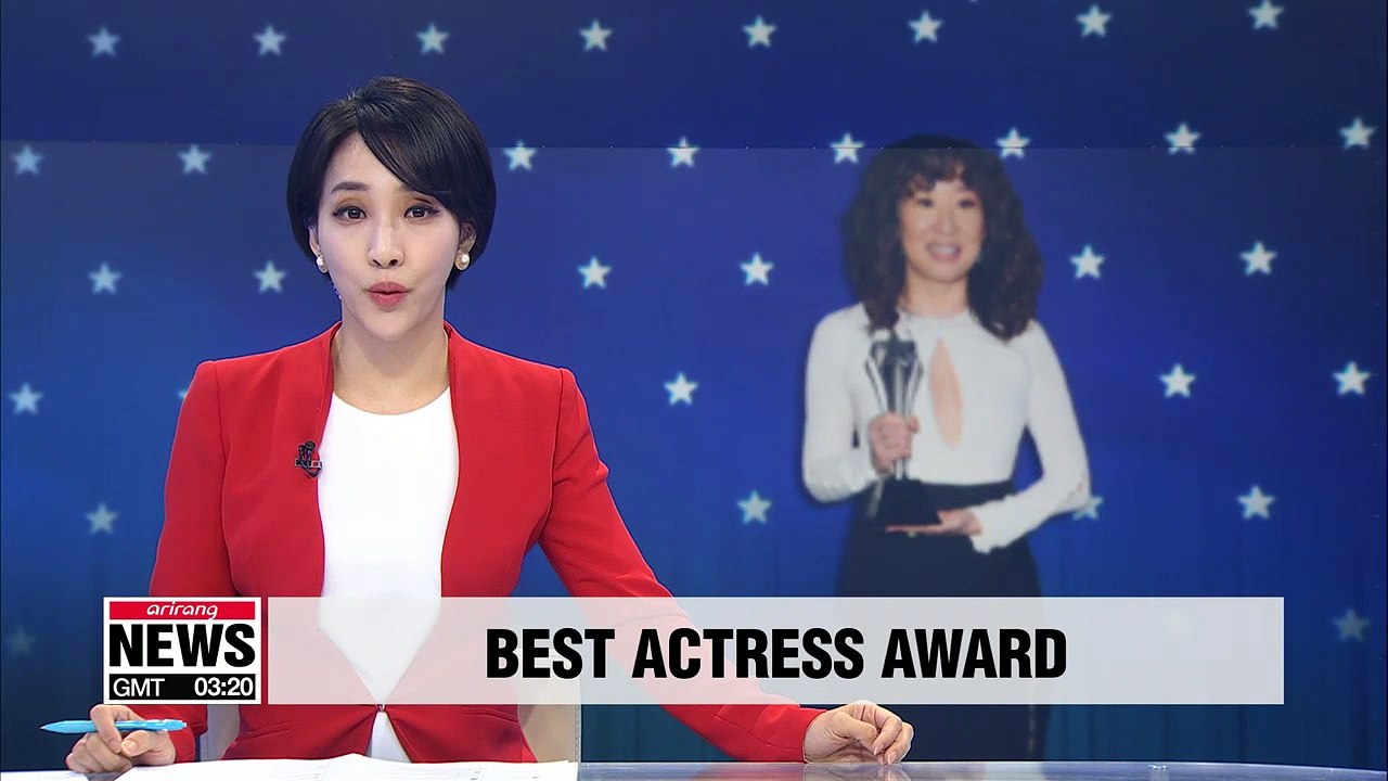 Korean-Canadian actress Sandra Oh wins at Critics' Choice Awards for Killing Eve