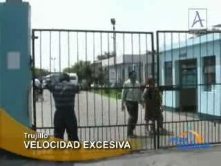 VELOCIDAD EXCESIVA - TRUJILLO
